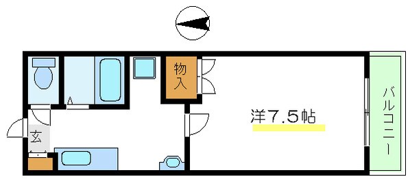 葛西駅 徒歩14分 2階の物件間取画像